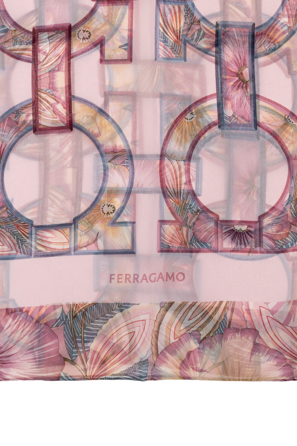 FERRAGAMO Jedwabny szal