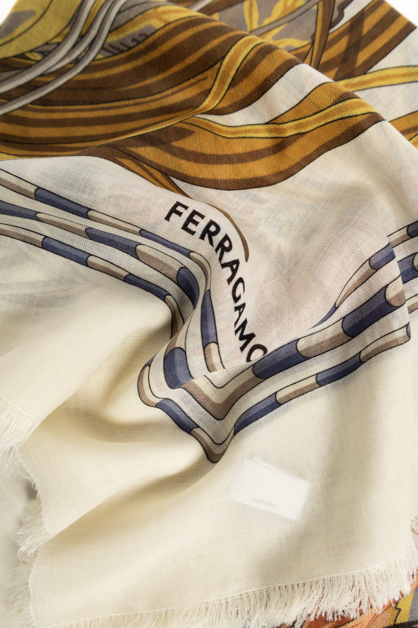 FERRAGAMO Scarf with print