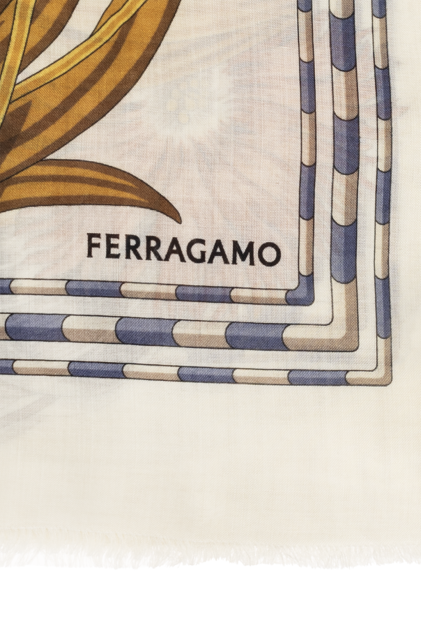 FERRAGAMO Scarf with print