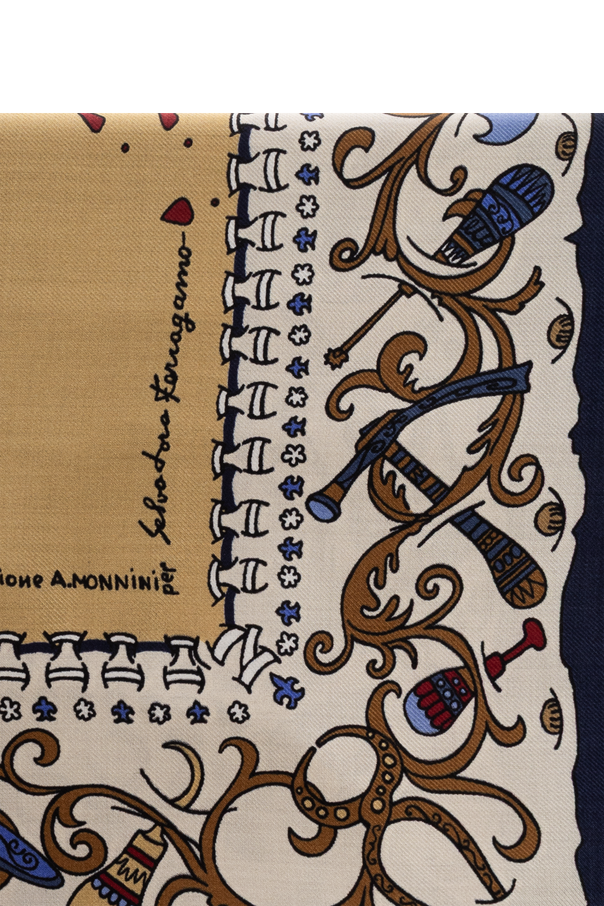 FERRAGAMO Lenço de seda