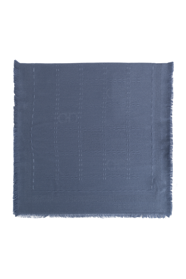 Wool scarf with logo od FERRAGAMO