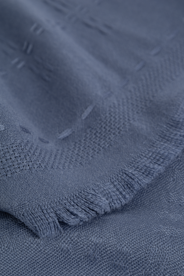 FERRAGAMO Wool scarf with logo