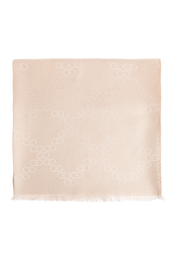 Scarf with lurex thread and shiny sequins od FERRAGAMO