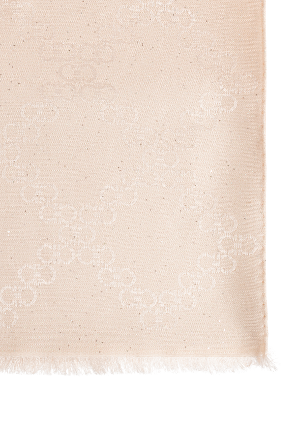 FERRAGAMO Scarf with lurex thread and shiny sequins