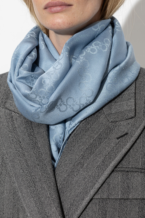 FERRAGAMO Scarf with lurex thread and shimmering sequins