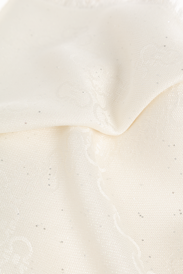 FERRAGAMO Scarf with lurex thread and shimmering sequins