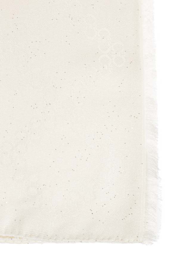 FERRAGAMO Scarf with lurex thread and shimmering sequins