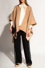 FERRAGAMO beige Wool poncho