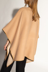 FERRAGAMO beige Wool poncho