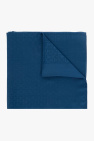FERRAGAMO BLUE Scarf with monogram