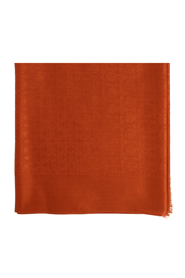 Silk scarf with monogram od FERRAGAMO
