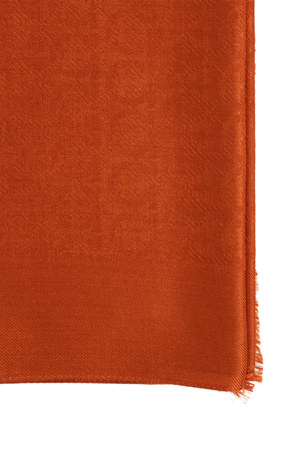 FERRAGAMO Silk scarf with monogram