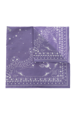 Patterned cotton scarf