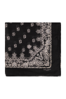 Saint Laurent BLACK Paisley scarf