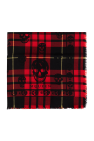 Alexander McQueen RED Woolen scarf