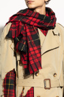 Alexander McQueen RED Woolen scarf