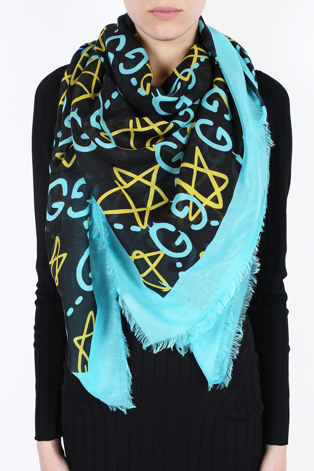 gucci ghost shawl