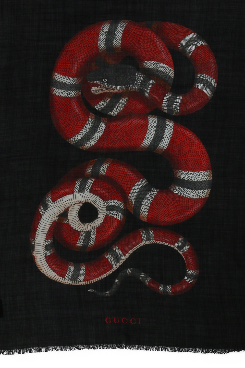 Gucci Snake print shawl, Men's Accessories