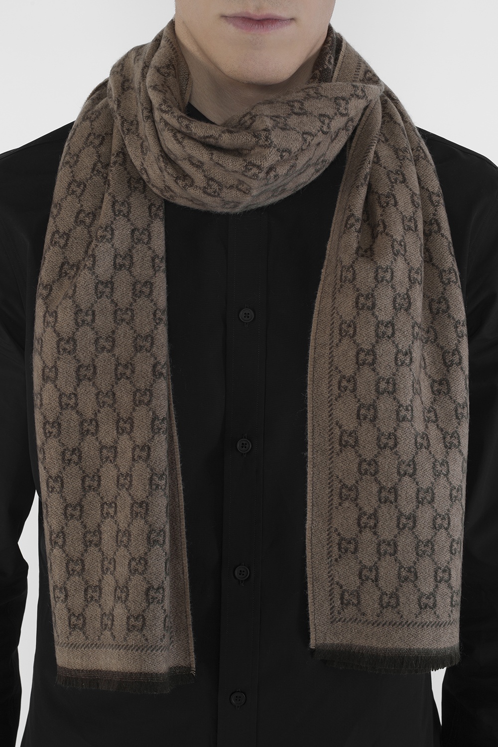 Brown 'GG Original' scarf Gucci - Vitkac Canada