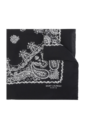 Scarf with a 'paisley' motif