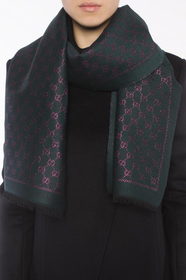 Patterned scarf Gucci - Vitkac Norway