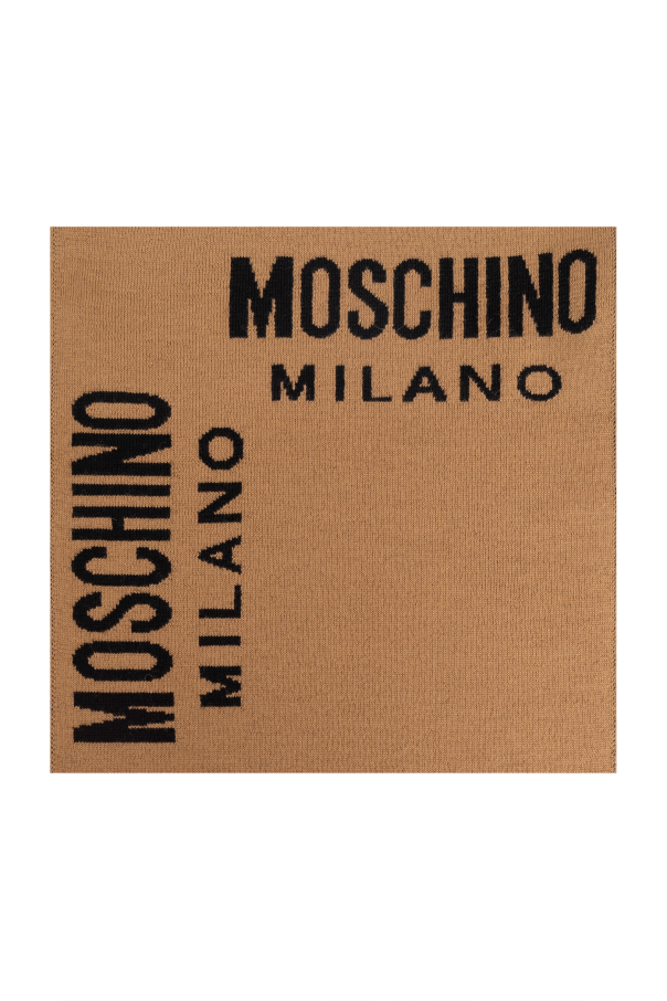 Moschino Szal z logo