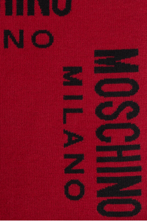 Moschino Scarf with Logo