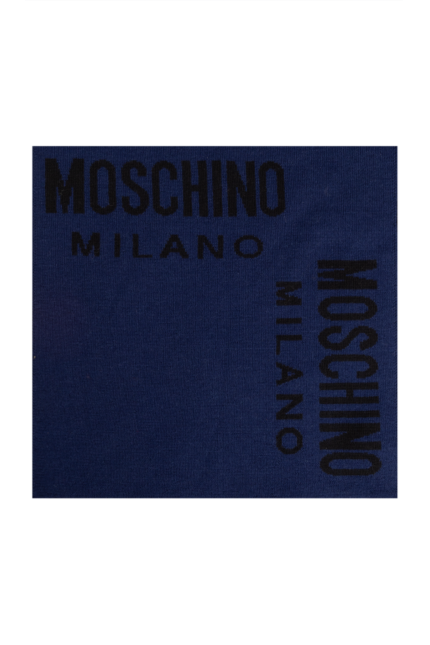 Moschino Logo scarf