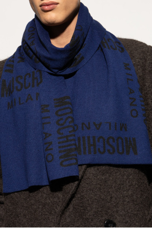 Moschino Logo scarf