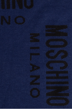 Moschino Szal z logo