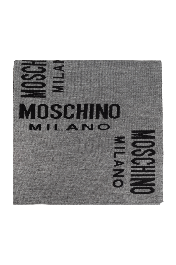 Moschino Logo scarf