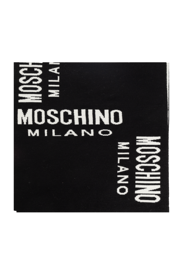 Moschino Szal z logo