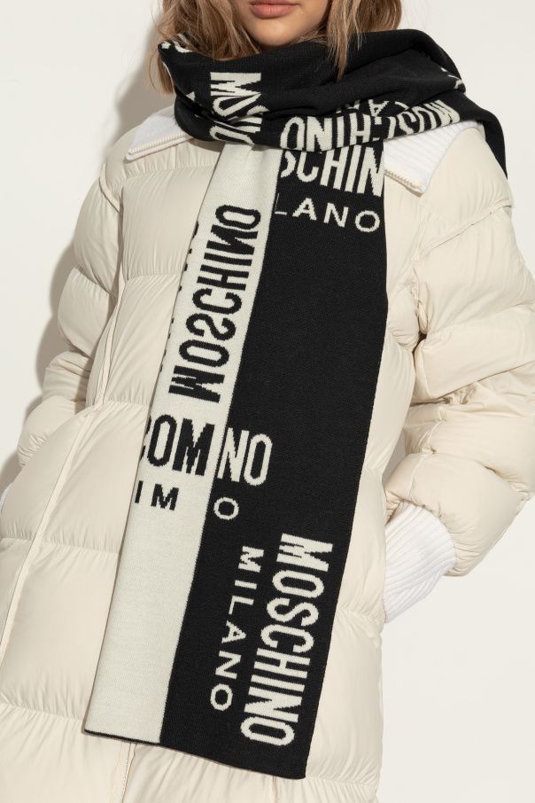 Moschino Szal z logo