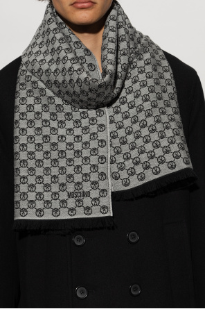 Moschino Monogrammed scarf
