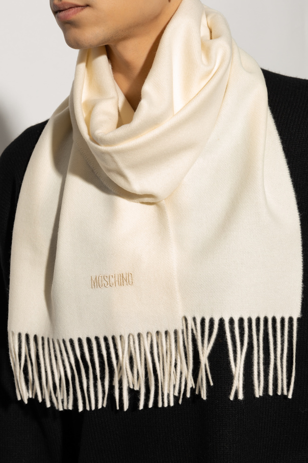 Moschino Fringed scarf