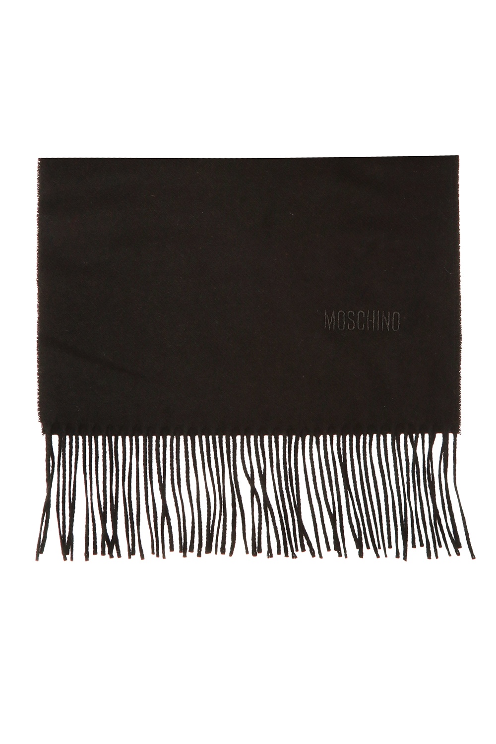 Wool scarf with logo Moschino - Vitkac HK