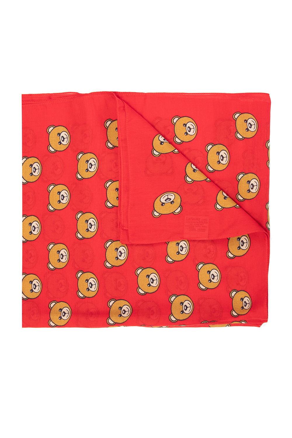 Moschino Scarf with motif of Teddy bear