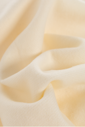 Moschino Wool scarf with logo