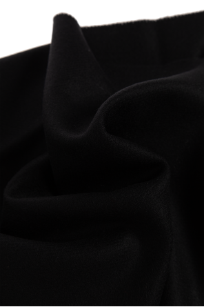 Moschino Wool scarf with logo