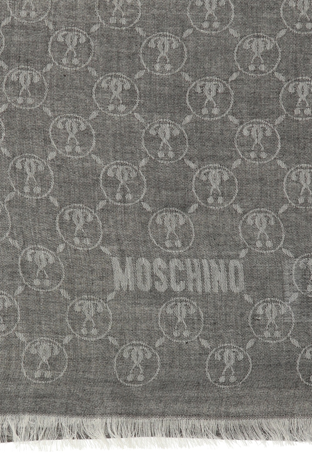 Moschino Scarf with sewn-on logo