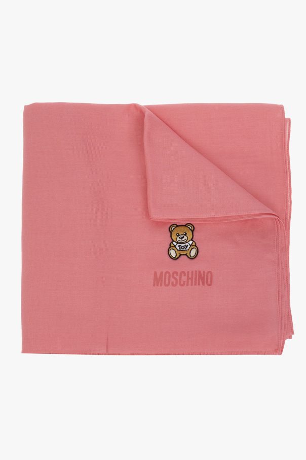 Moschino Patched scarf