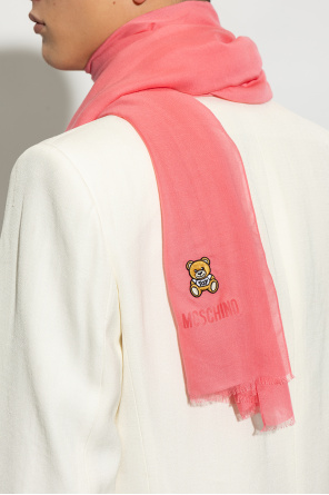 Moschino Patched scarf