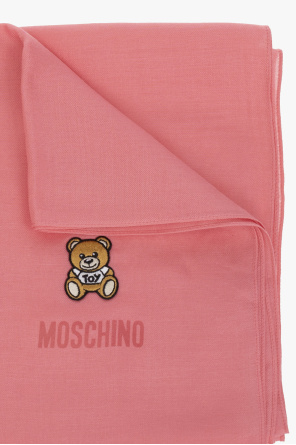 Moschino Patched scarf