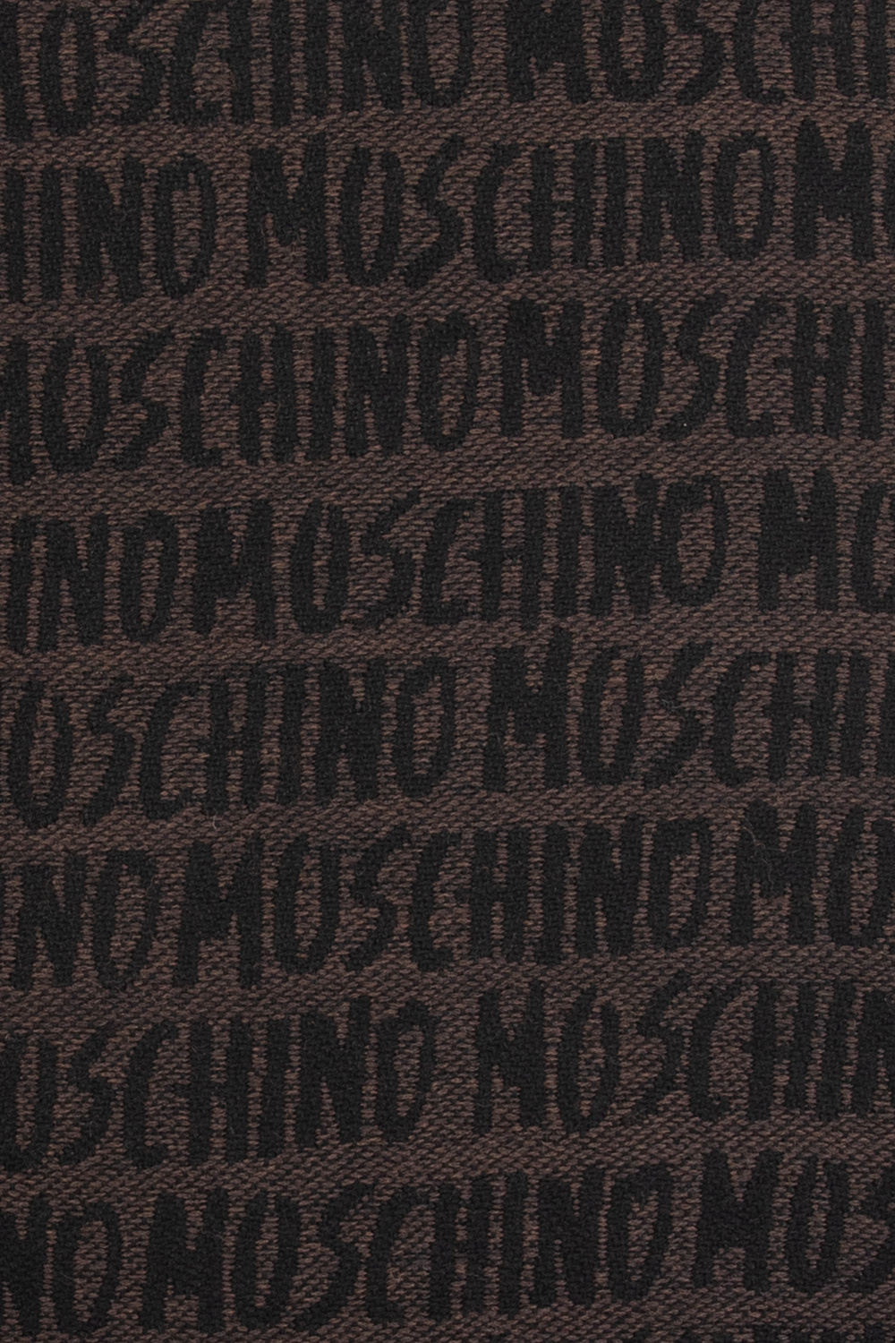 Moschino Reversible scarf with logo