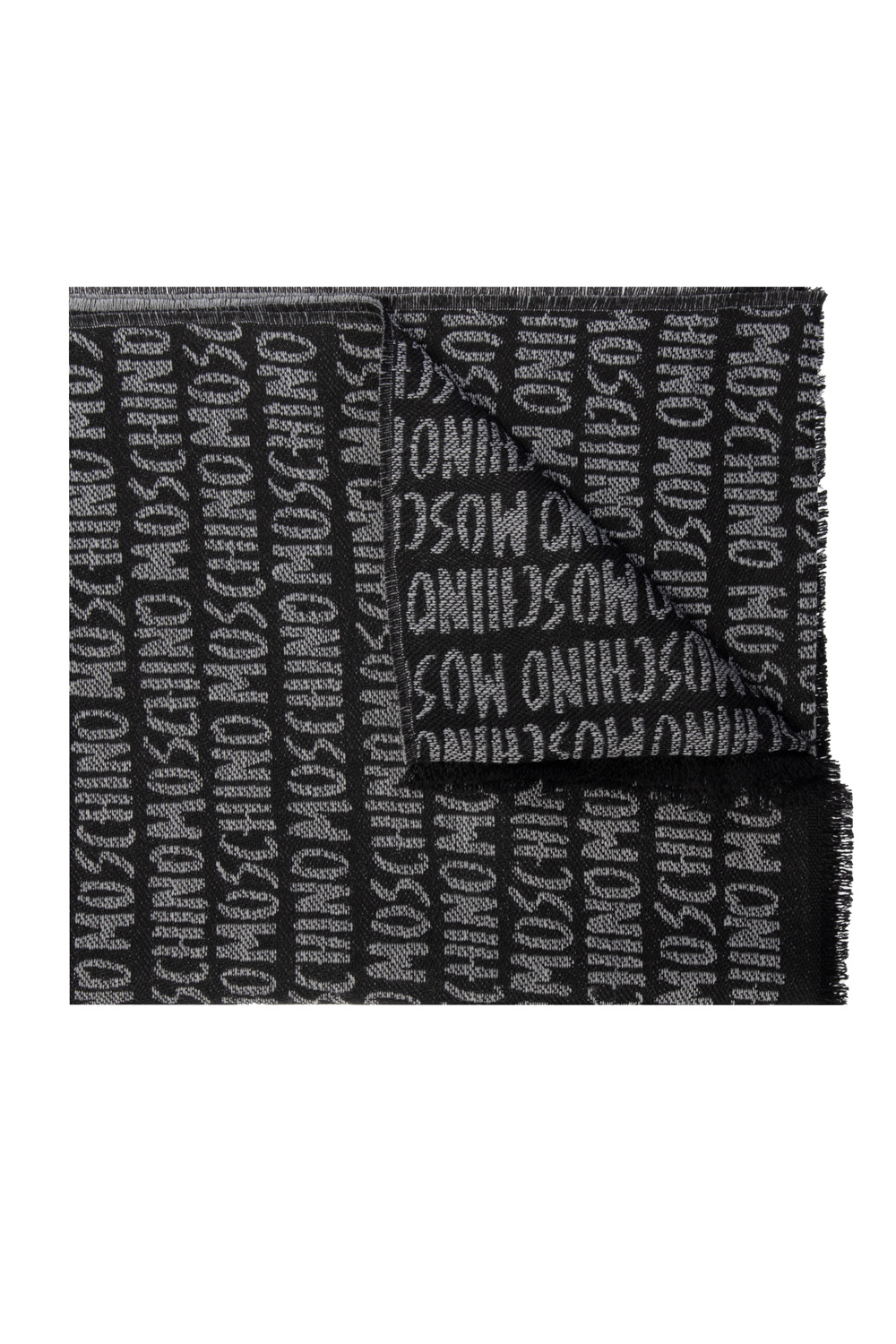 Moschino Reversible scarf with logo