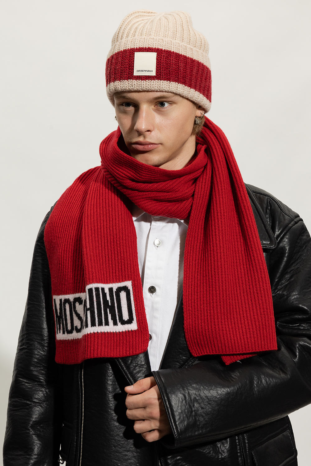 Moschino Scarf with logo