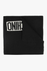Moschino Knitted scarf with logo