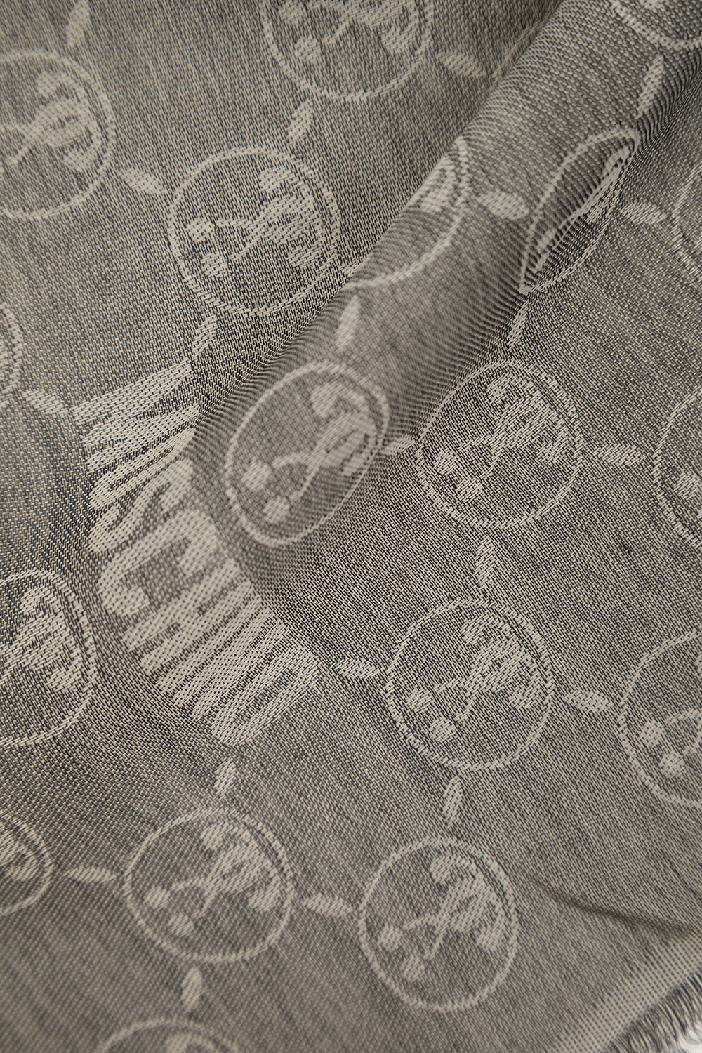 Grey Scarf with logo Moschino - Vitkac Germany