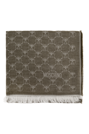Scarf with monogram
