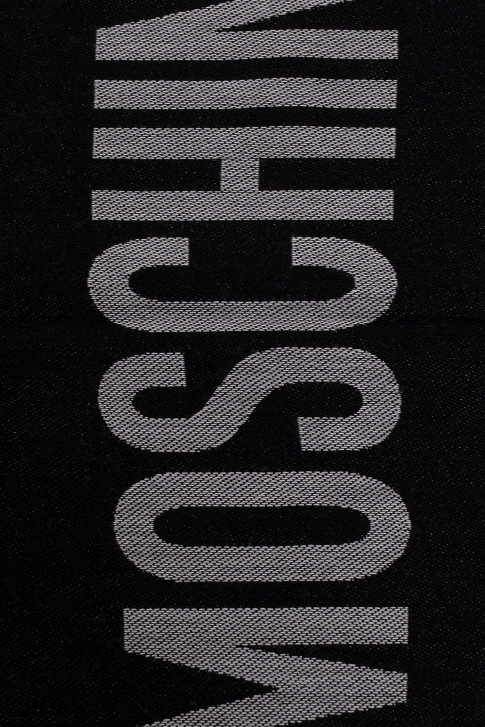 Moschino Wool scarf with logo